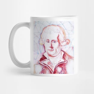 Louis Antoine Portrait | Louis Antoine Artwork | Line Art Mug